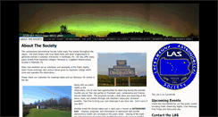 Desktop Screenshot of lackawannaastronomicalsociety.org